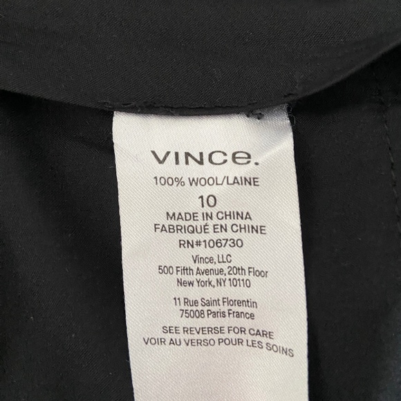 Vince Wool Trousers - Picture 5 of 5